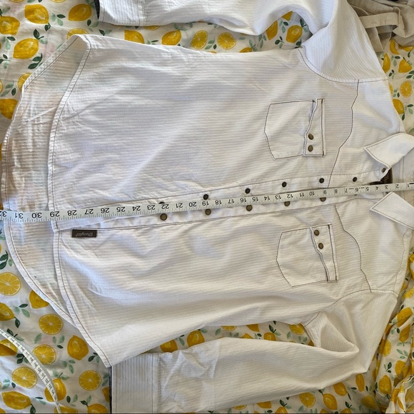 Wrangler Retro Dobby Longsleeve  Cowboy Western button Down Shirt - Picture 7 of 16